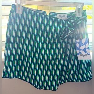 DVF for Target Collection, patterned geometric tie skirt, NWT, size small!